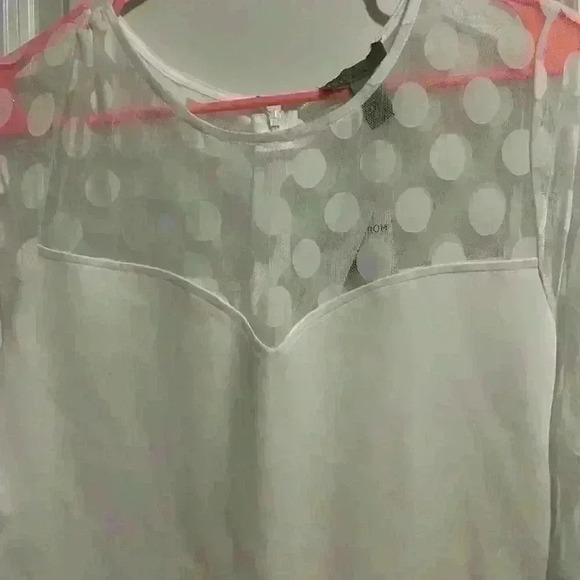 Love X Design size L white pantsuit w polka dot detailing, great for bride! NWT - Picture 3 of 12